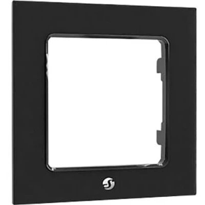Image of Shelly WF1 Wall Push Button Frame Black