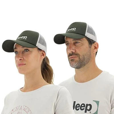 Image of JEEP O102604 E844 J MESH Cap Embroidery J22W Unisex Nordic Green/Light G UNI