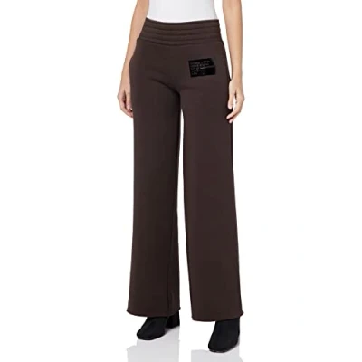 Image of KENDALL &amp; KYLIE Women&#039;s K&amp;K W Patch FLARRED Sweatpants KKW3711712, Dark OWK, S
