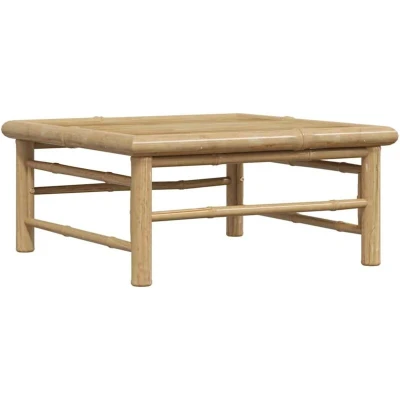 Image of vidaXL Garden Table 65x65x30 cm Bamboo