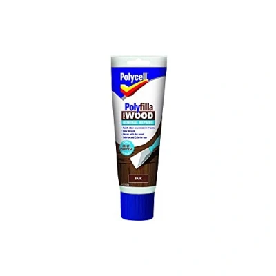Image of Polycell Polyfilla Wood General Repair Dark Tube 330gm