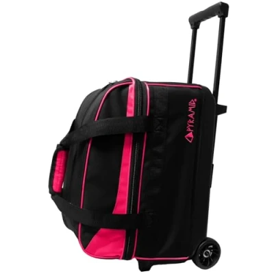 Image of Pyramid Prime Double Roller Black/Hot Pink