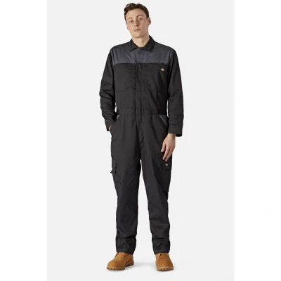 Image of Dickies, Men&#039;s, EVERYDAY COVERALL, BLACK GRAY, XXL