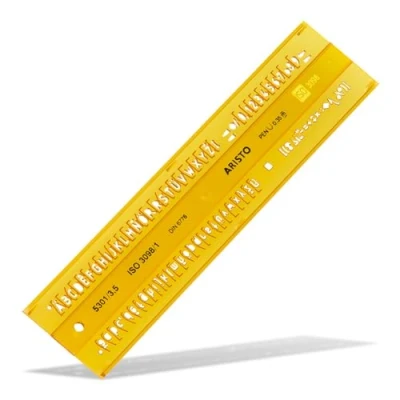 Image of Aristo AH5301/3 Lettering Stencil ISO 3098 1