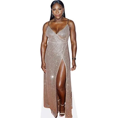 Image of Serena Williams (Sparkly Dress) Mini Size Cutout