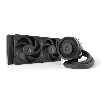 Image of ARCTIC Liquid Freezer III Pro 240 AIO CPU Cooler, 2 x 120 mm Water Cooling, 38 Radiator, PWM Pump, VRM Fan, AMD AM5/AM4, Intel LGA1851/1700 Contact Frame Black