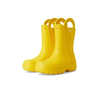 Image of Crocs Handle It Rain Boot Yellow Size 7 UK Women