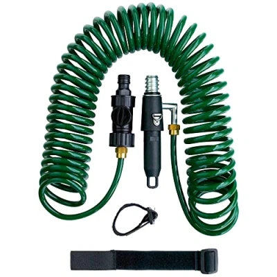Image of Darlac Swop Top Spiral Flow Hosepipe Ideal to Wrap Around a Telescopic Pole Hose Attachment for Outdoor Cleaning