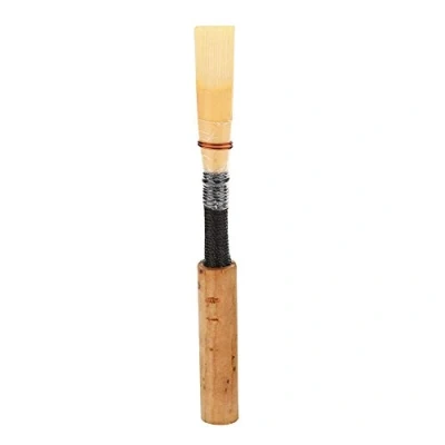 Image of Alomejor Oboe Reed Medium Hard Reeds Handmade Cork Wind Instrument Parts with Storage Sleeves(1pc)