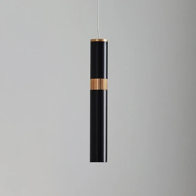 Image of Lucande Bjarko LED pendant light, one bulb