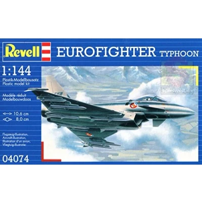 Image of Revell Eurofighter Typhoon 1:144 Scale Model Fighter Jet Kit