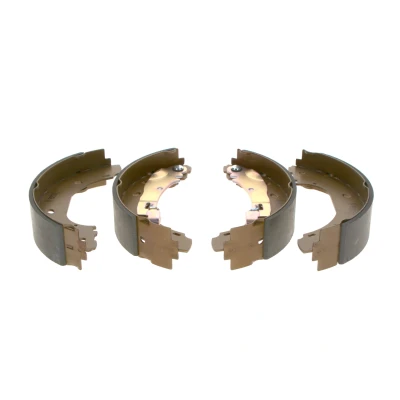 Image of 4241L2, 77362286 Brake Shoes BOSCH 0 986 487 701 254mm 57,5mm Lockheed System FIAT: Ducato II Platform/Chassis, Van, Van
