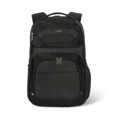 Image of Targus Legend IQ Laptop Backpack Bag for Business Fits 16 Inch Professional Travel Men and Women Carry on Bookbag Black(TSB705US),