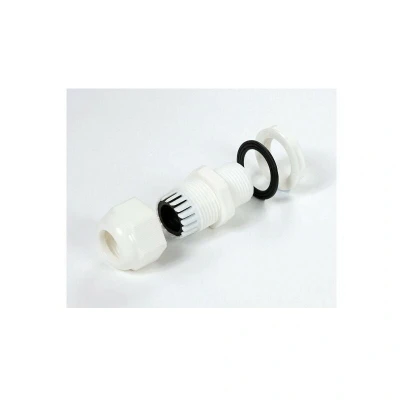 Image of HellermannTyton Cable Glands White Nylon, with M20 Thread (Small Size, Pack of 10)