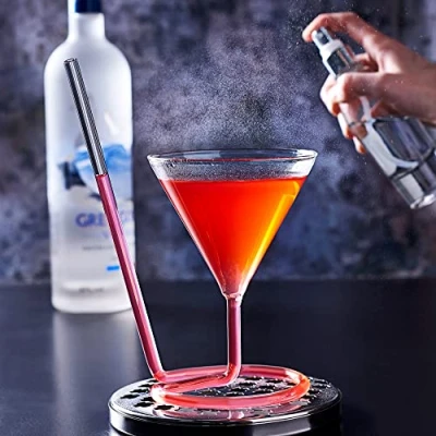Image of bar@drinkstuff The Siptini Cocktail Glass 7.7oz / 220ml Novelty Martini Sipper