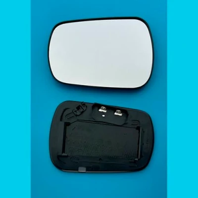 Image of Fits to FORD FIESTA (2001 2005) Heated Base Wing Mirror Glass Left Hand Passenger Side