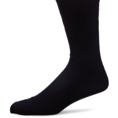 Image of 1 Pair Navy Original Wool Softop Socks Men&#039;s 11 13 Mens HJ Hall