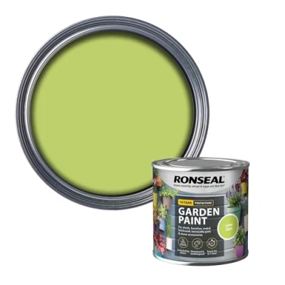 Image of Ronseal Garden Paint Lime Zest 250ml