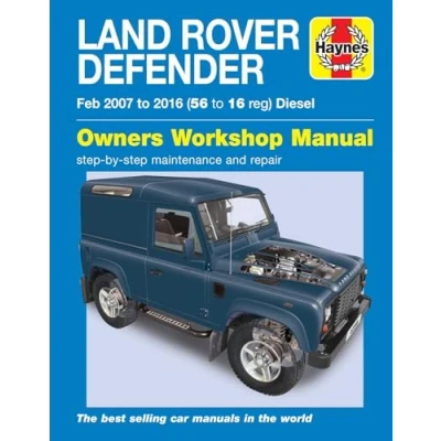 Image of Land Rover Defender Diesel (Feb 07 16) 56 to 16 Haynes Manual (Paperback)