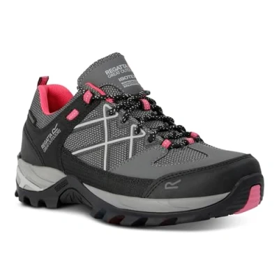 Image of Regatta Women&#039;s Samaris III Low Walking Shoes with ISOTEX Membrane, Perfect for Hiking, &amp; Outdoors