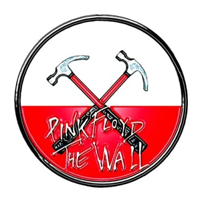 Image of Pink Floyd Pin Badge: The Wall Hammers Logo