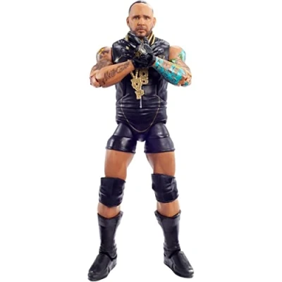 Image of WWE GVB85 MVP Elite Collection Action Figure, 6 Inch/15.24 cm Tall Figure Features Deluxe Articulation, True FX Detailing, Swappable Hands, and Iconic Accessories, Multicolor