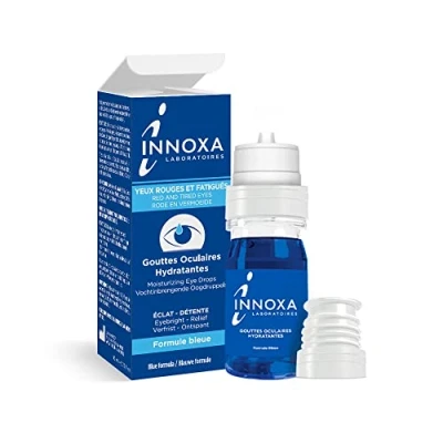 Image of Innoxa Moisturising Eye Drops Red and Tired Eyes 10ml