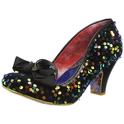 Image of Irregular Choice Kanjanka Fashion Shoe, Black AV, EUR 41 (UK 7.5)