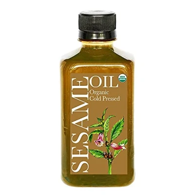 Image of Daana Organic Sesame Oil for Skin: Extra Virgin, Cold Pressed (350 ml)