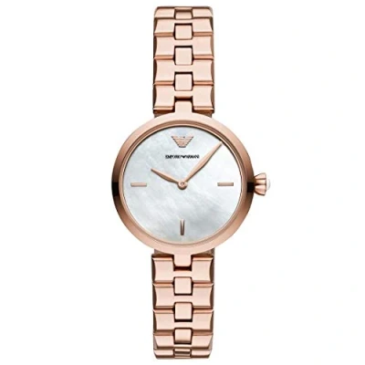 Image of Emporio Armani Women&#039;s Analog Quartz Watch with Stainless Steel Strap AR11196
