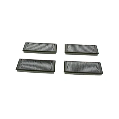 Image of 64319159606 Pollen Filter BOSCH 1 987 435 587 Activated Carbon 220mm 95,4mm 22mm BMW: 3 Coupe, Saloon, Convertible