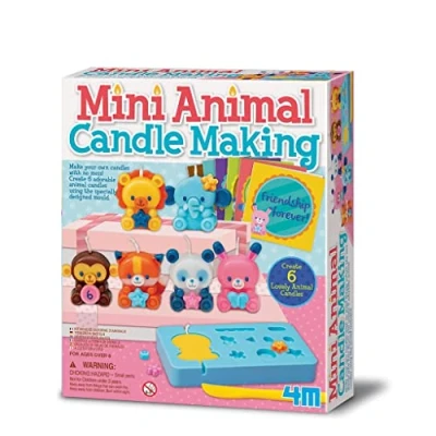 Image of 4M Mini Animal Candle Making Kit