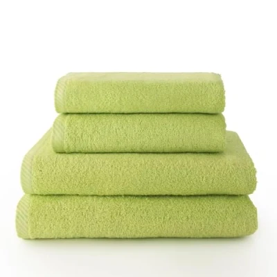 Image of Top Towel Hand Set Pack of 2 Towels and Bath 100% Cotton 500gsm