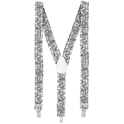 Image of Boland 00594 Braces with sequins, silver