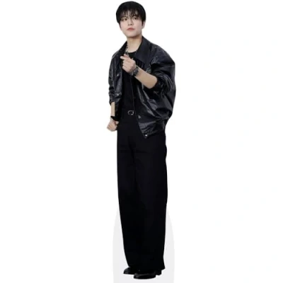 Image of Seungmin (Black Outfit) Mini Size Cutout