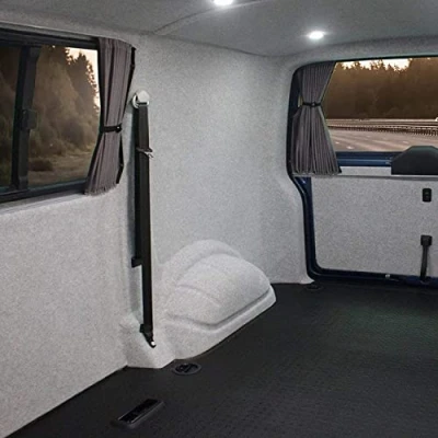 Image of KARAT SuperFlex Car Interior Lining, Felt Fabric Headliner (Light Grey, 206 x 300 cm) Car, Van Decor, Roof, Floor Wall Lining Upholstery, Vehicle Covering