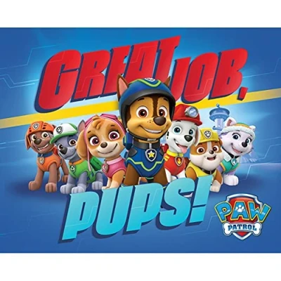 Image of Pyramid International Job Pups Paw Patrol Mini Poster, Plastic/Glass, Multi Colour, 40 x 50 1.3 cm