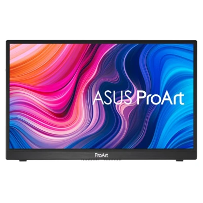 Image of ASUS ProArt PA148CTV Portable Monitor 14 inch, IPS, Full HD (1920 x 1080), 100% sRGB, Rec.709, Calman Verified, USB C, 10 point Touch, Control Panel, Dial, Adobe Software Integration