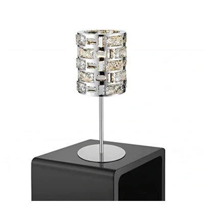 Image of Lola 1 Light Table Lamp Chrome Crystal