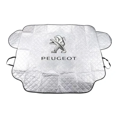 Image of Car Windscreen Cover, for Peugeot Rifter 2018 2023 All Weather Front Window Windshield Covers Esistent Snow Ice Frost Protective Cover with Seasons