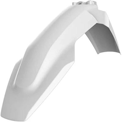 Image of Polisport Husqvarna Front Fender TC FC 2016 2022 250 TE FE 2017 2023, White Motocross4u