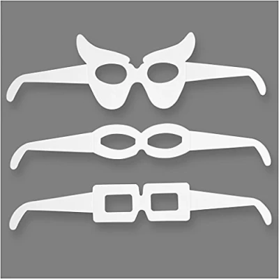 Image of Dress Up Glasses, H: 4,5 10 cm, 16 asstd, 230 g