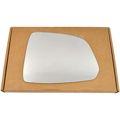 Image of Less4spares Wing Mirror Glass Right Compatible with Vauxhall Antara 2007 2016 STICK ON Driver Off Side Convex