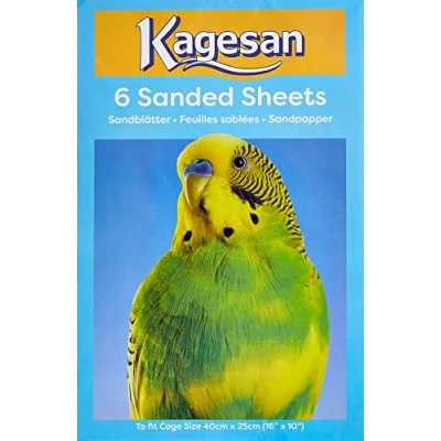 Image of Armitage PETBLIS Kagesan No 5 Blue Sand Sheet 6 Sheets 16 inches x10 inches, 100 g