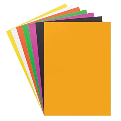 Image of Baker Ross AX171 Halloween Paper &amp; Card Pack of 100, Spooky Craft Supplies to Creativity and Decorations for Kids