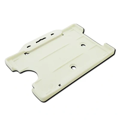 Image of ID Card It 10 x Pass Badge Holder for Lanyards and Retractable Reels (White)