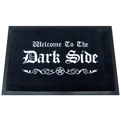 Image of Close Up WELCOME TO THE DARK SIDE DOORMAT