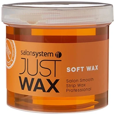 Image of Salon System Just Wax Traditional High Performance Soft for Sensitive Skin 450g