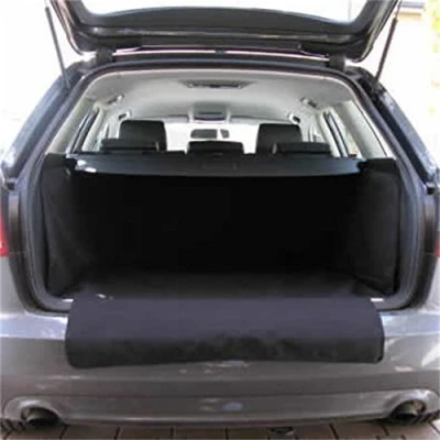 Image of UK Custom Covers BL028 Tailored Boot Liner Mat Black Compatible With Audi A4 Avant (Inc Allroad/Quattro/S4) 2001 2008