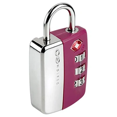 Image of Go Travel Sentry® Alert Combination Safe &amp; Secure Luggage Padlock (Ref 336)
